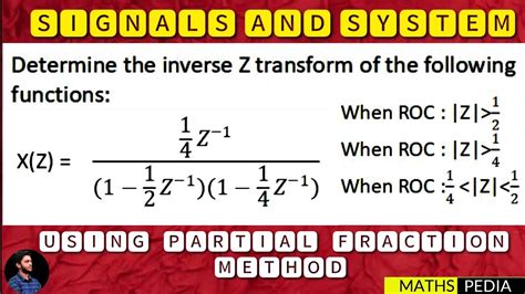 <b>Z-transform</b> of a general discrete time signal is expressed in the equation-1 above. . Inverse z transform calculator with steps